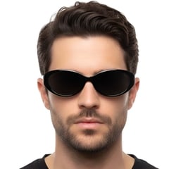 Butterfly Black TR90 Sunglasses #BS0824-0090