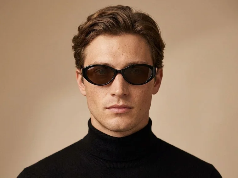 Schmetterling Schwarze TR90 Sonnenbrille #BS0824-0091