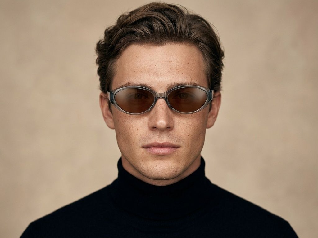 Schmetterlingsgrüne TR90-Sonnenbrille #BS0824-0092