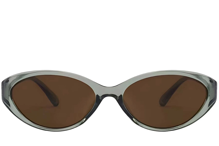 Butterfly Green TR90 Sunglasses #BS0824-0092