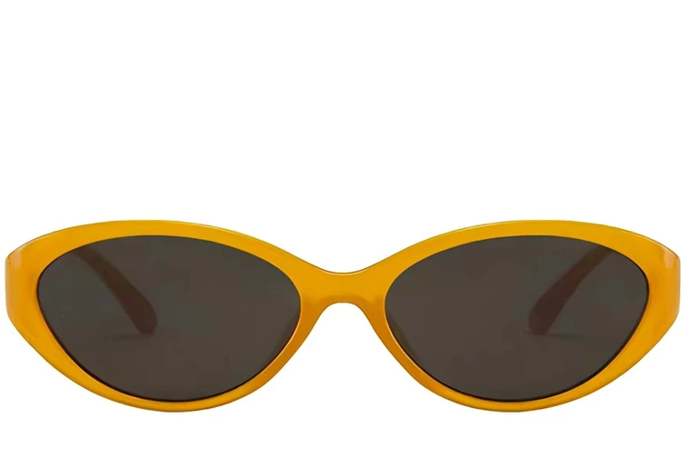 Lunettes de soleil papillon jaune TR90 #BS0824-0094