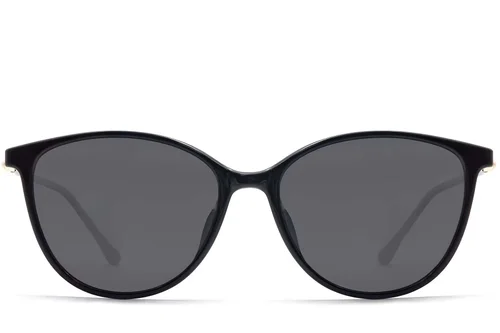 Lunettes de soleil papillon noires TR90 #BS0824-0095