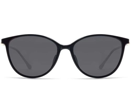 Butterfly Black TR90 Sunglasses #BS0824-0095