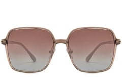 Rectangular Brown TR90 Sunglasses #BS0824-0098