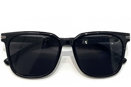 Gafas de sol rectangulares negras TR90 #BS0824-0100