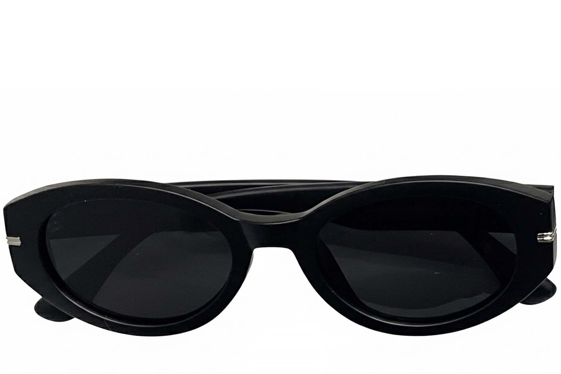 Oval Black TR90 Sunglasses #BS0824-0107
