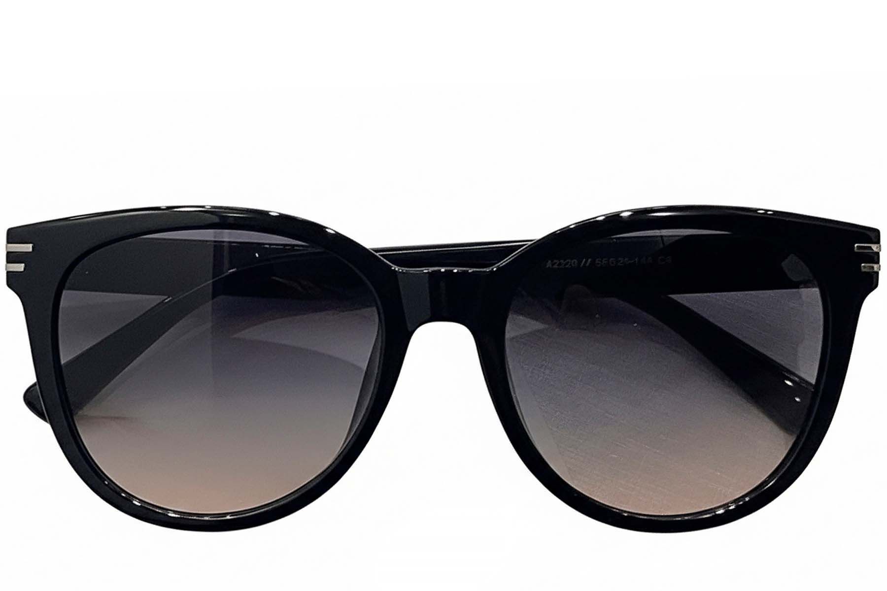 Oval Black TR90 Sunglasses #BS0824-0114