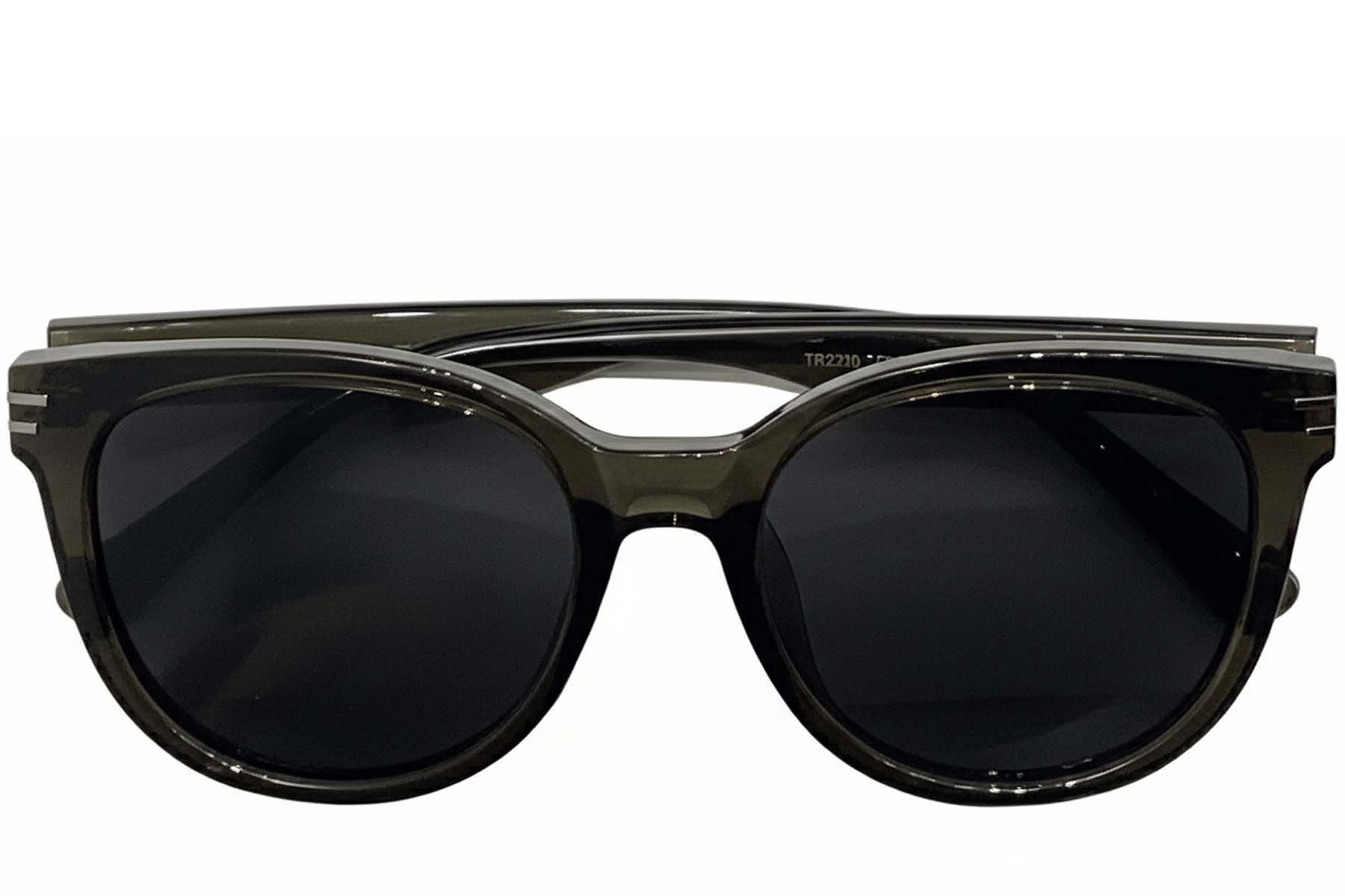 Ovale groene TR90 zonnebril #BS0824-0117