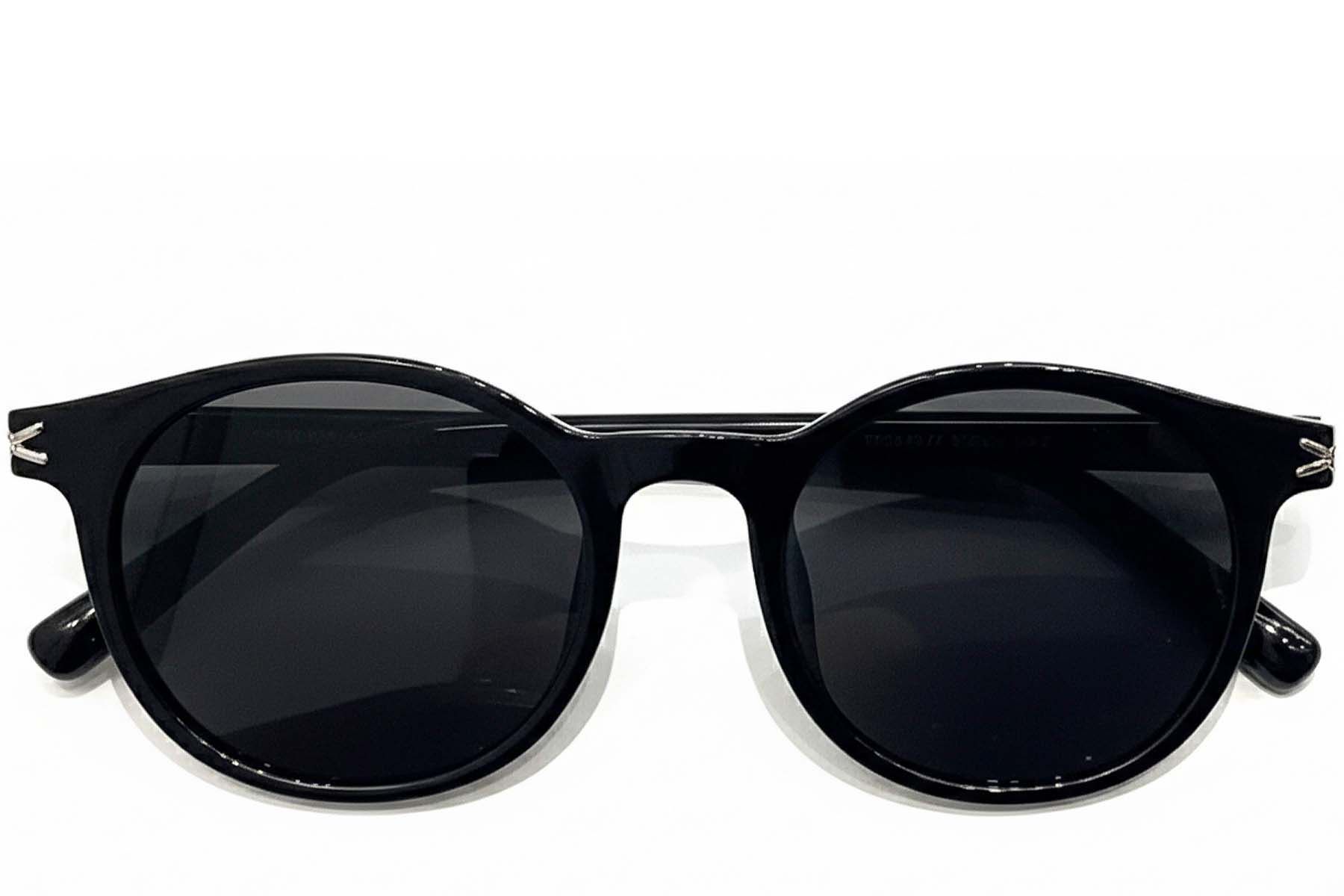 Oval Black TR90 Sunglasses #BS0824-0124