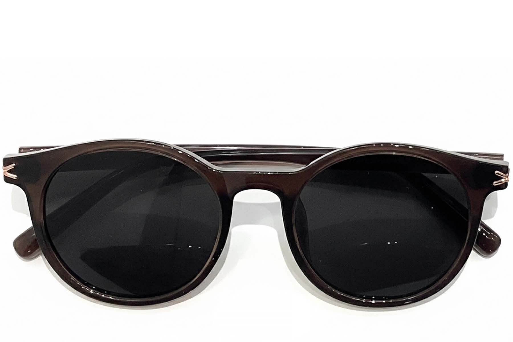 Oval Brown TR90 Sunglasses #BS0824-0126