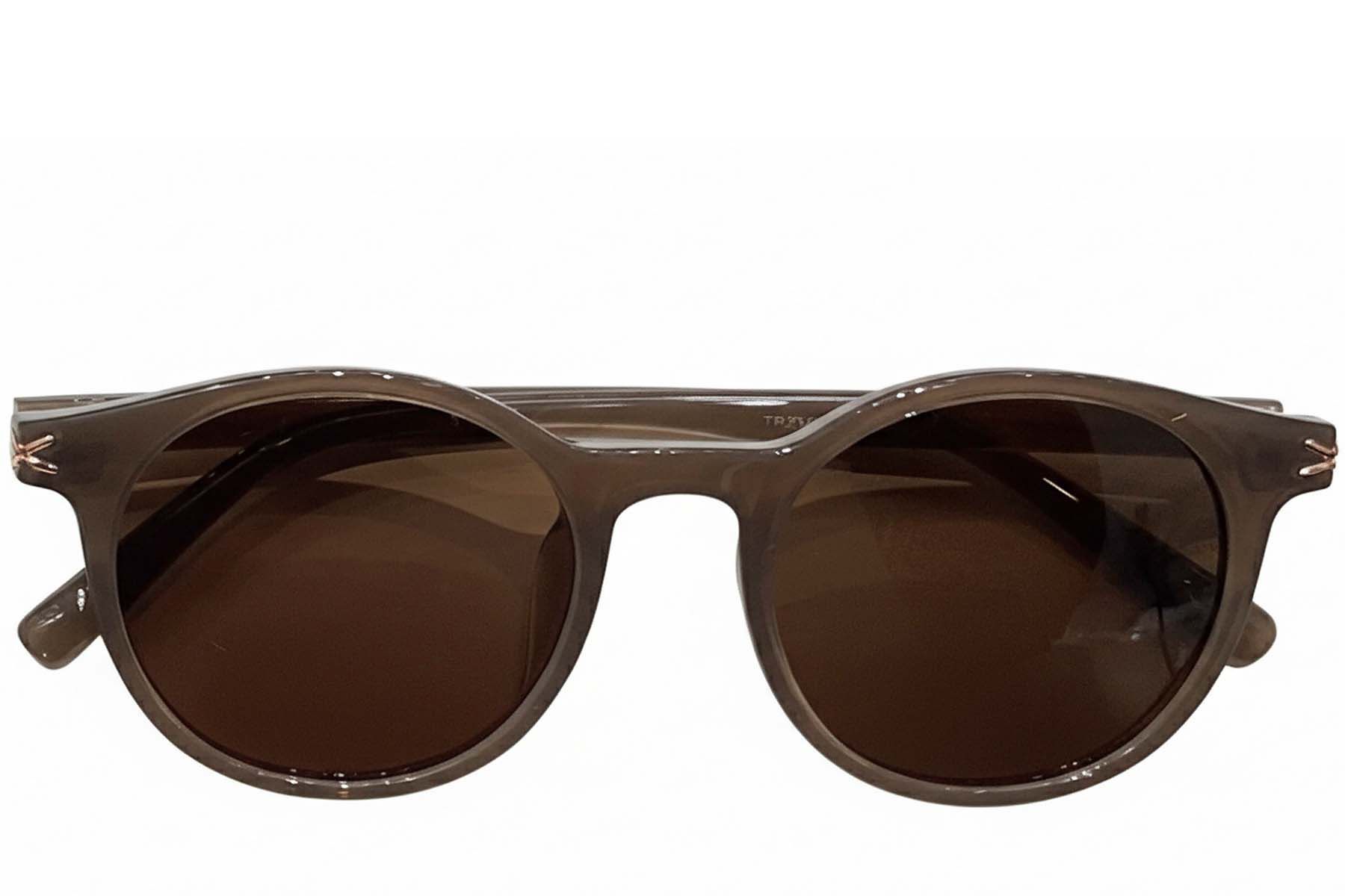 Oval Brown TR90 Sunglasses #BS0824-0129