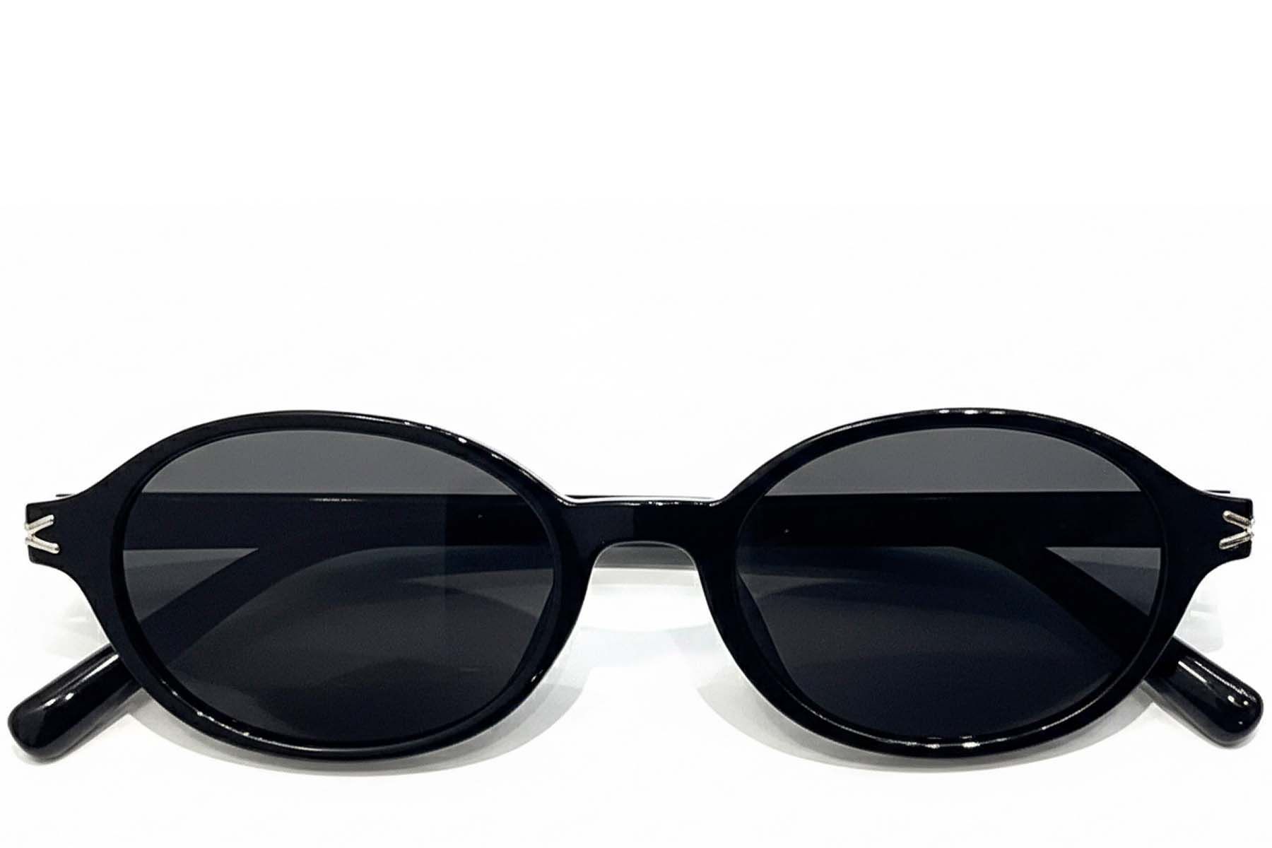 Oval Black TR90 Sunglasses #BS0824-0130