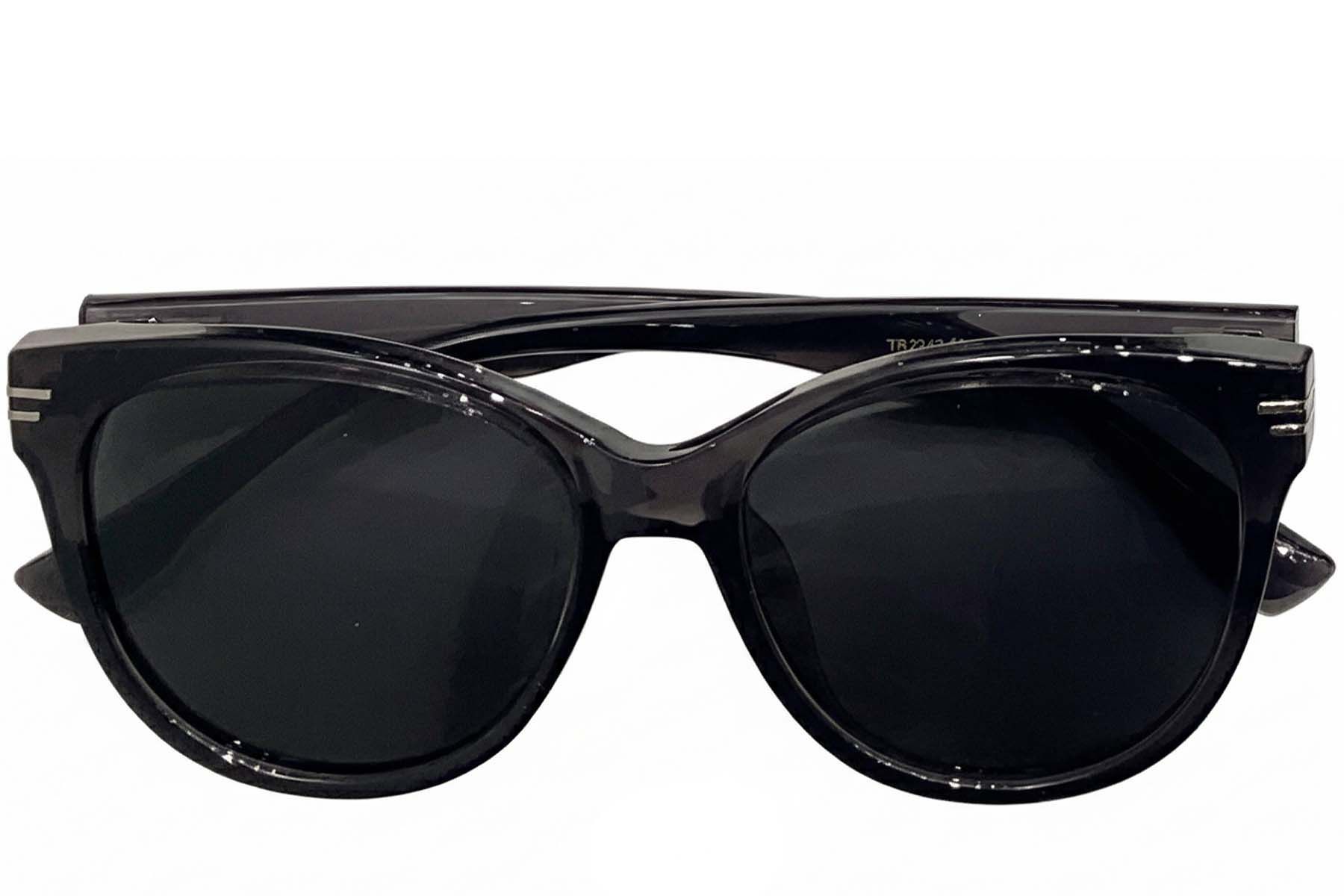 Oval Grey TR90 Sunglasses #BS0824-0137