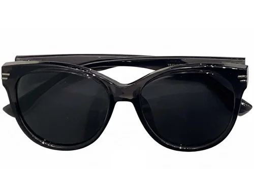 Lunettes de soleil ovales grises TR90 #BS0824-0137
