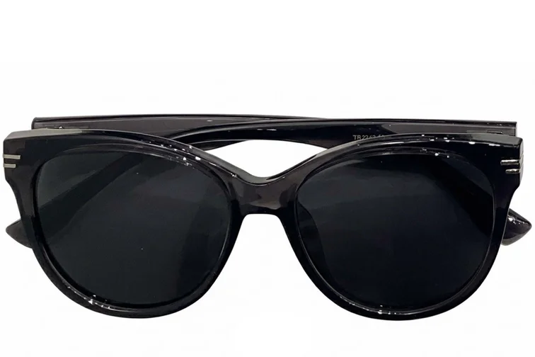 Oval Grey TR90 Sunglasses #BS0824-0137