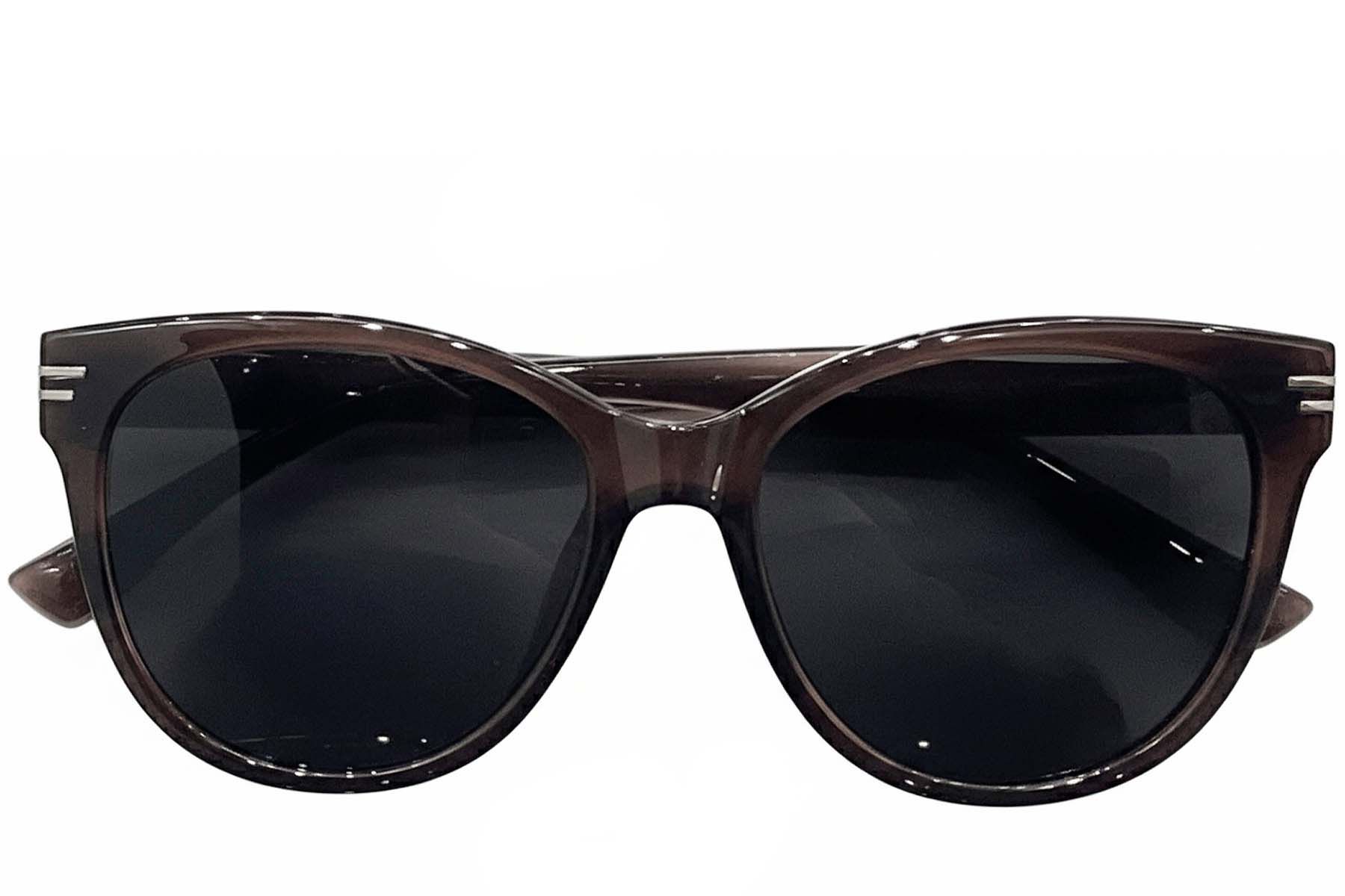 Oval Brown TR90 Sunglasses #BS0824-0139