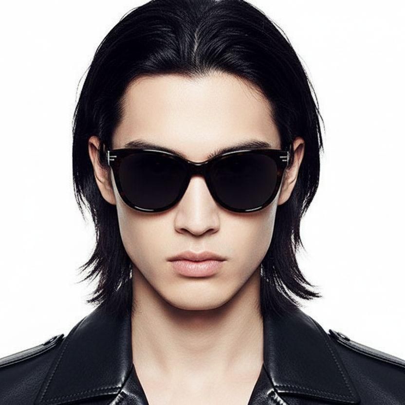 Oval Tortoiseshell TR90 Sunglasses #BS0824-0140