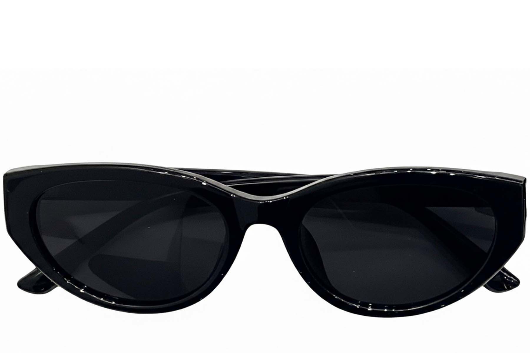 Oval Black TR90 Sunglasses #BS0824-0143