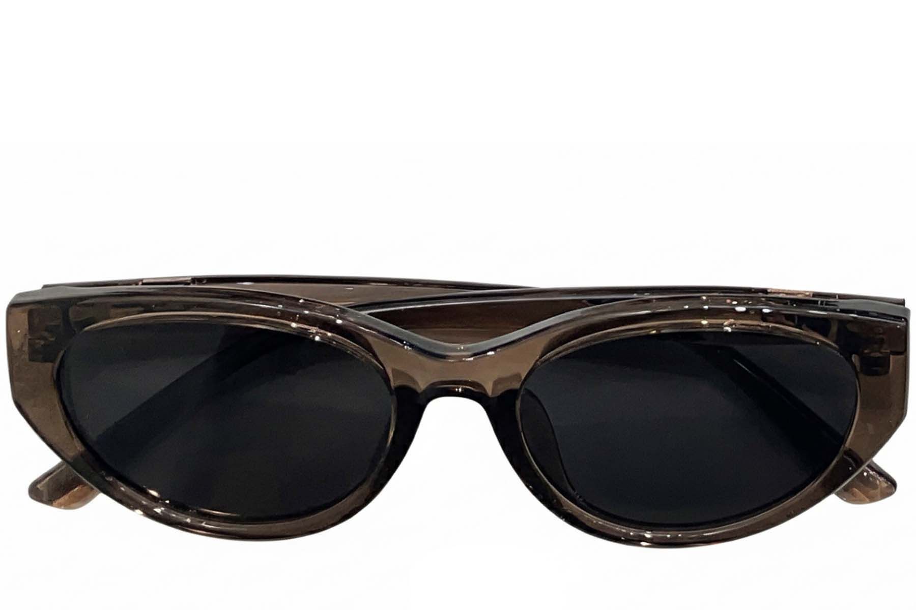 Oval Brown TR90 Sunglasses #BS0824-0146