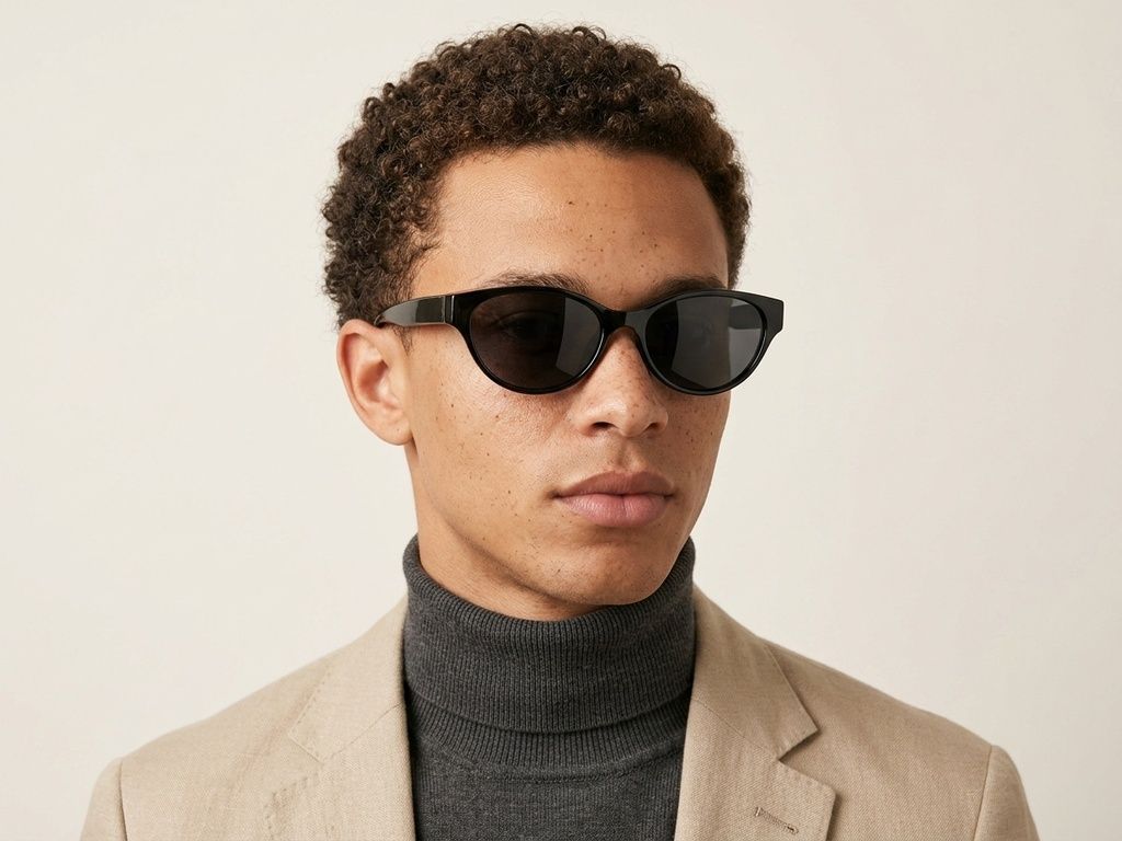 Butterfly Black TR90 Sunglasses #BS0824-0184