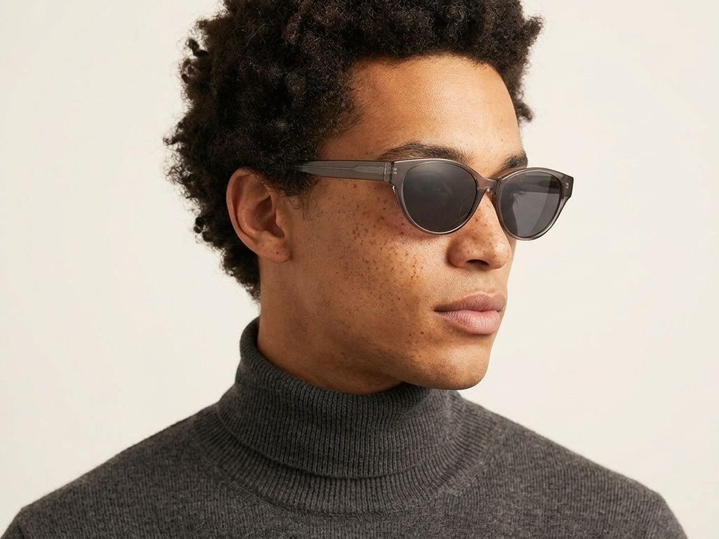 Butterfly Grey TR90 Sunglasses #BS0824-0187