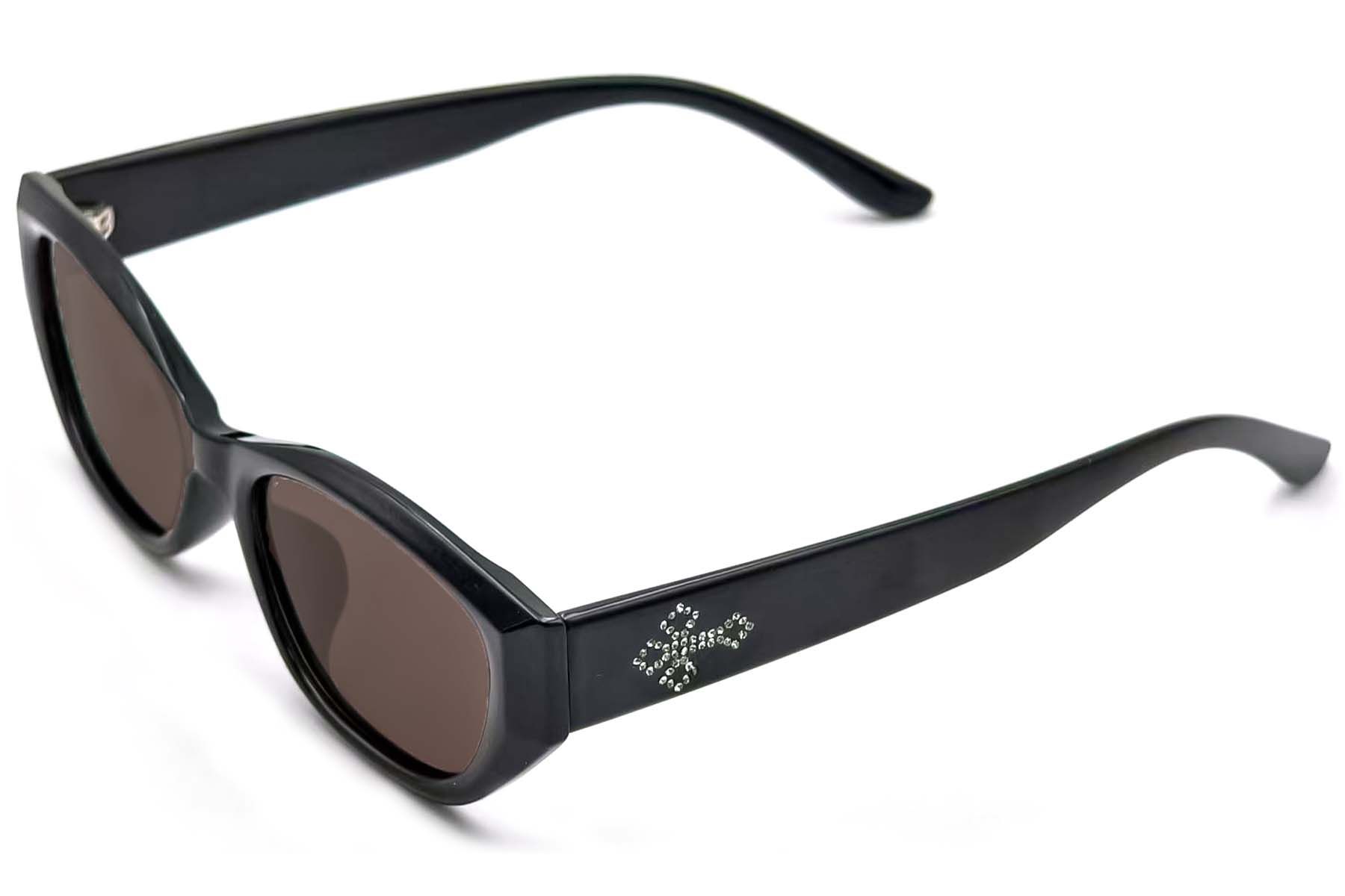 Butterfly Black TR90 Sunglasses #BS0824-0190