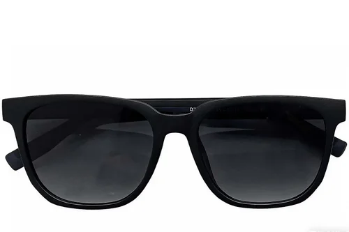 Lunettes de soleil rectangulaires noires TR90 #BS0824-0211