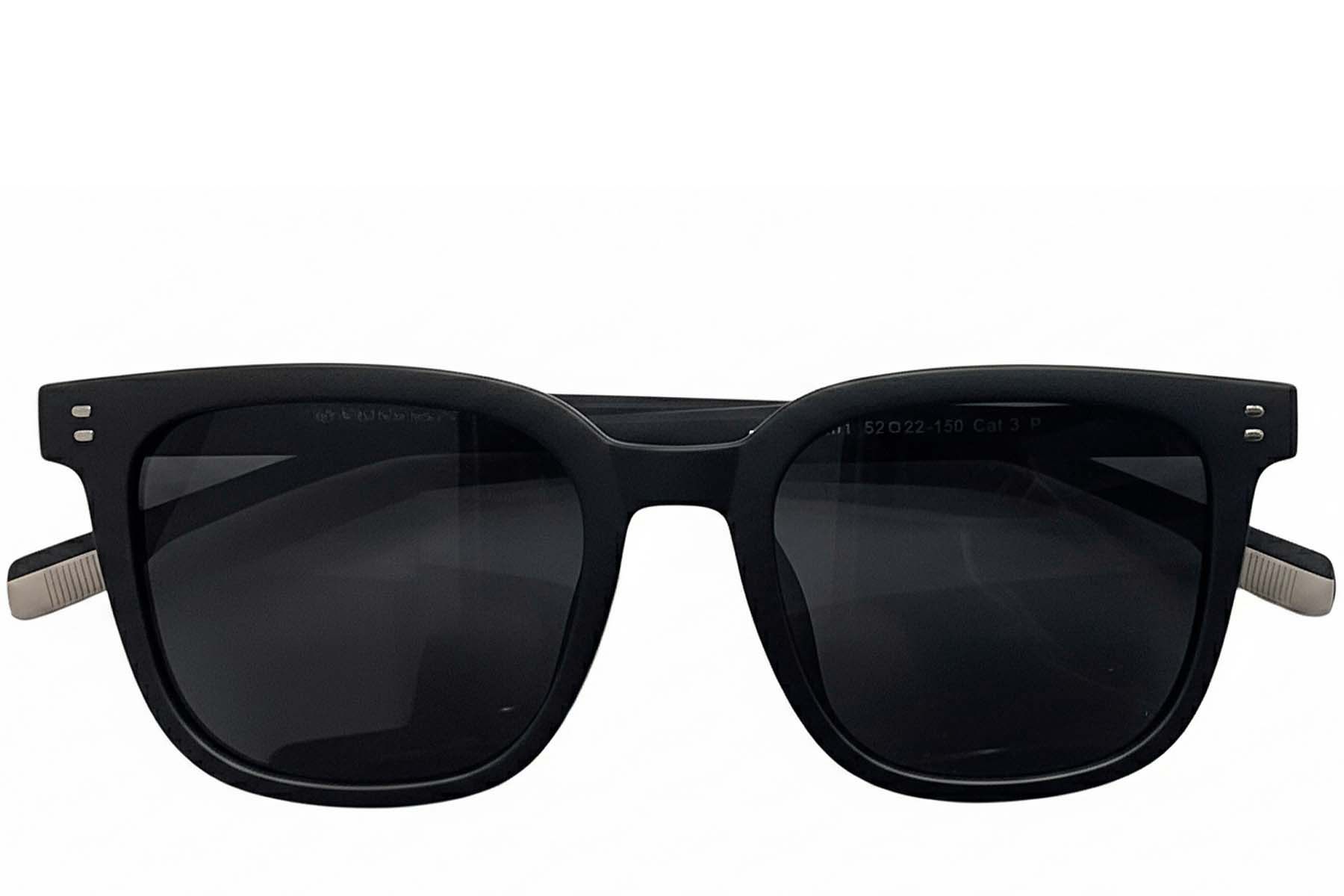 Rectangular Black TR90 Sunglasses #BS0824-0213