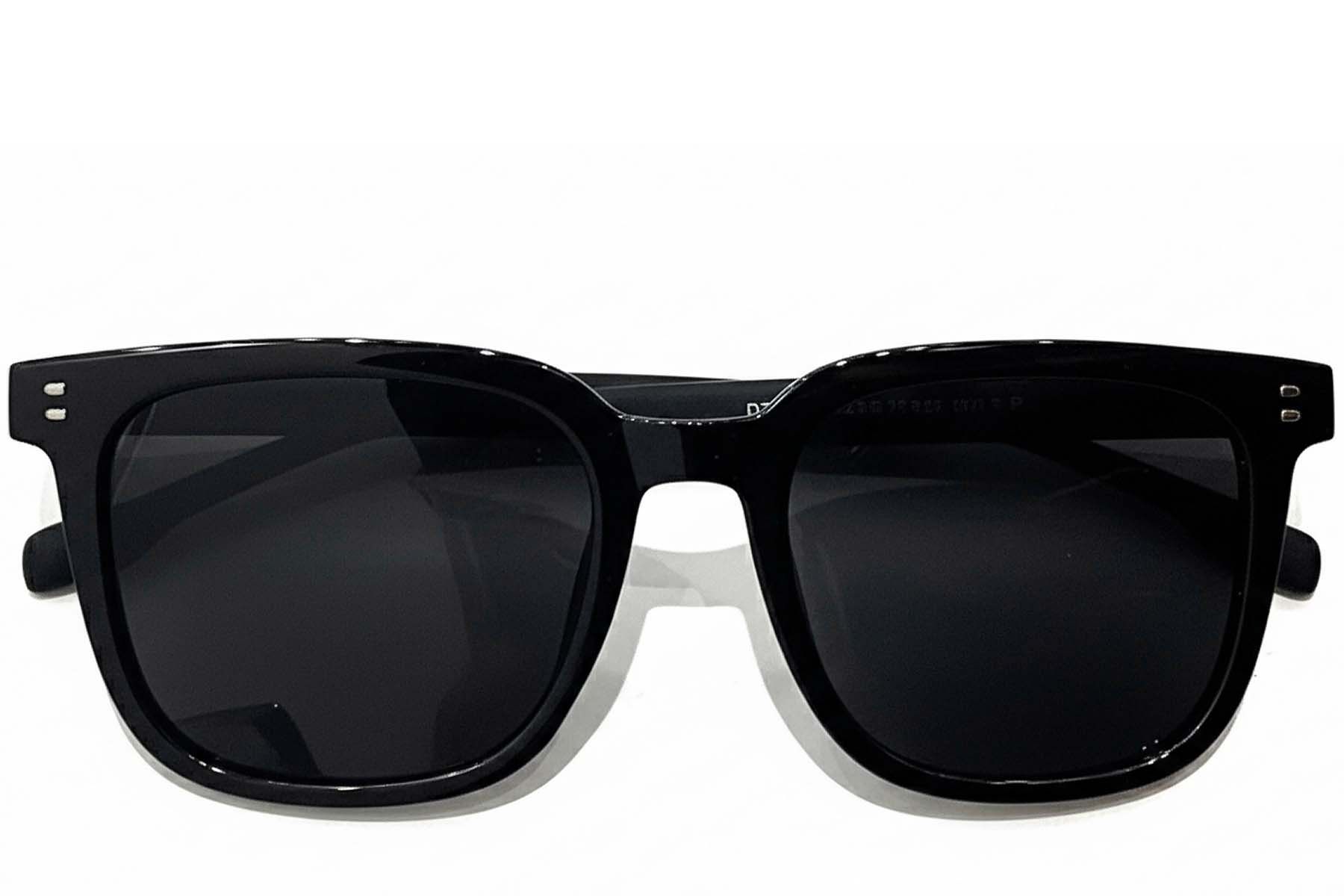 Rectangular Black TR90 Sunglasses #BS0824-0214