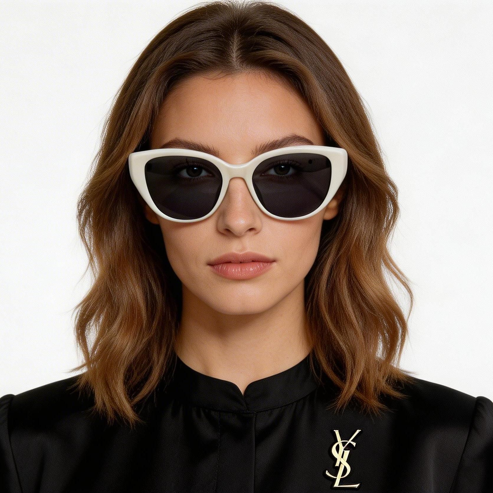 Gafas de sol Butterfly Cream TR90 #BS0824-0222