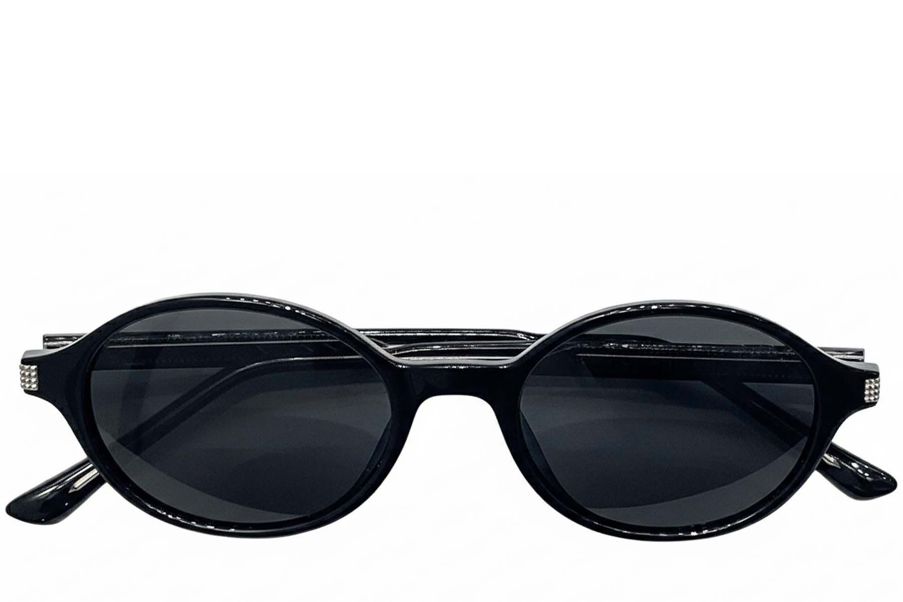 Oval Black TR90 Sunglasses #BS0824-0230