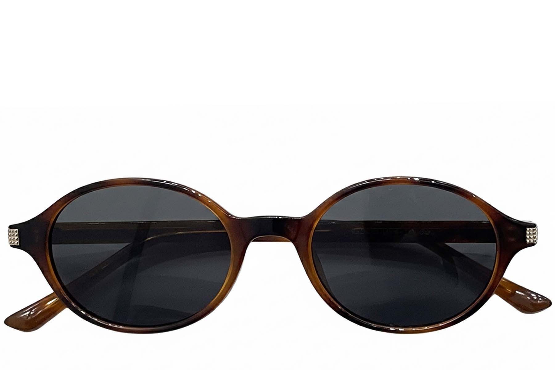 Oval Tortoiseshell TR90 Sunglasses #BS0824-0233