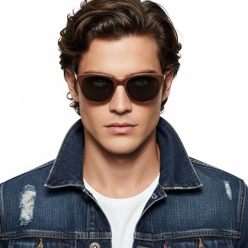 Butterfly Brown TR90 Sunglasses #BS0824-0238