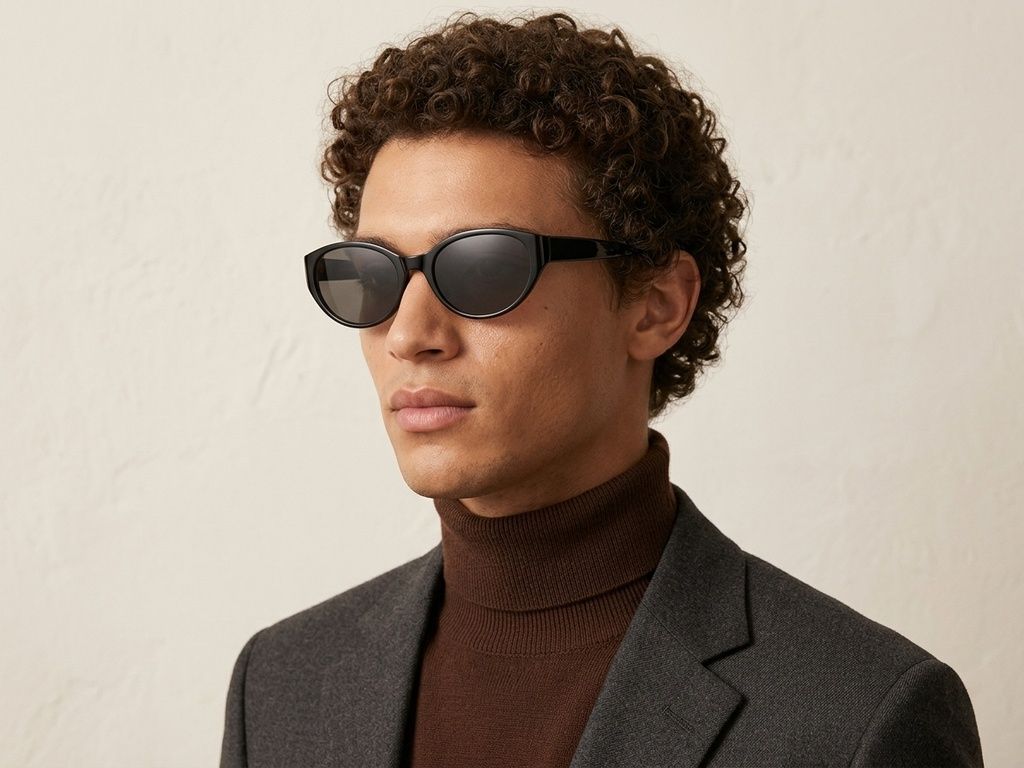 Butterfly Black TR90 Sunglasses #BS0824-0302