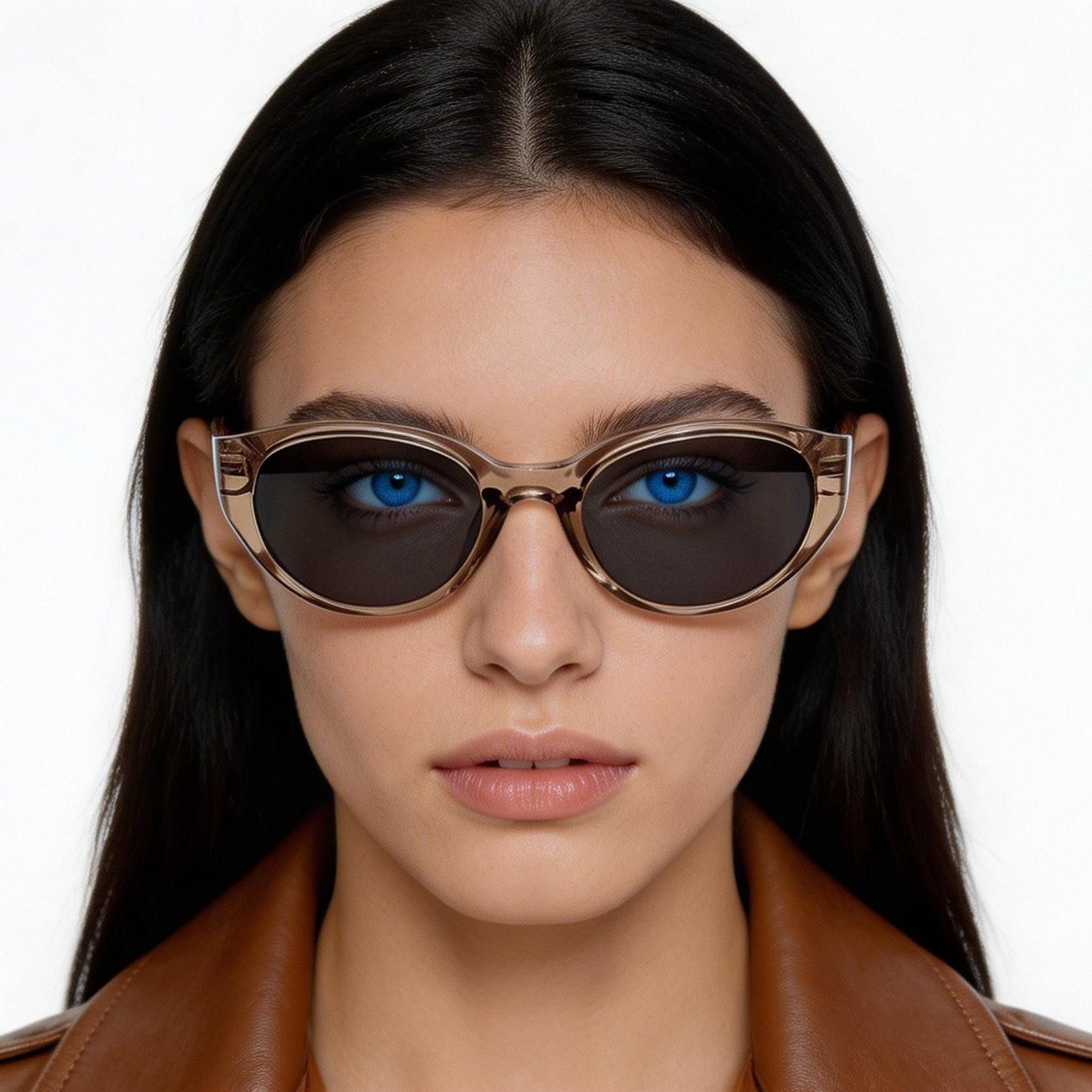 Butterfly Brown TR90 Sunglasses #BS0824-0304