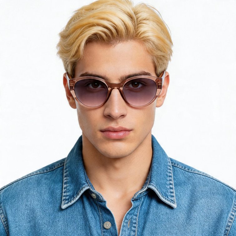Gafas de sol TR90 mariposa rosa #BS0824-0307