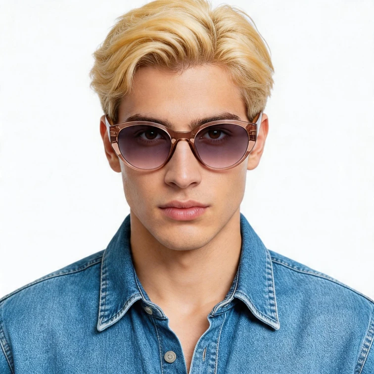 Gafas de sol TR90 mariposa rosa #BS0824-0307