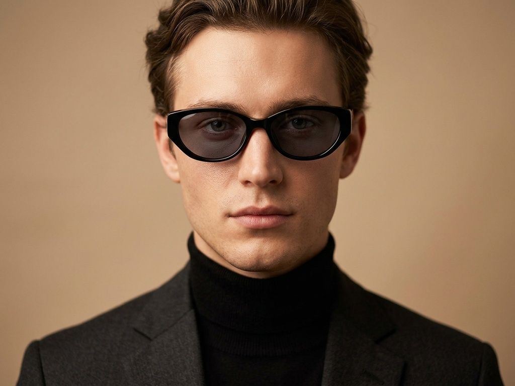 Butterfly Black TR90 Sunglasses #BS0824-0323