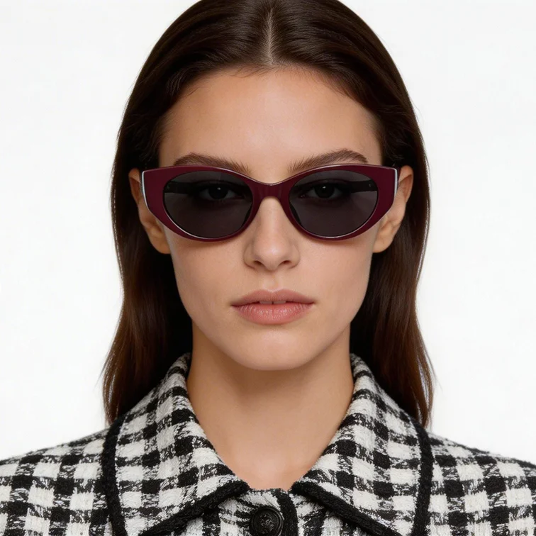 Butterfly Red TR90 Sunglasses #BS0824-0327