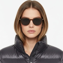 Gafas de sol rectangulares TR90 marrones #BS0824-0331