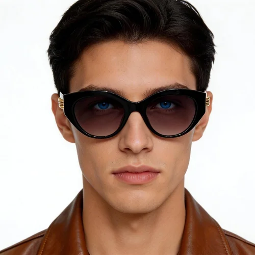 Lunettes de soleil Butterfly Black TR90 #BS0824-0335