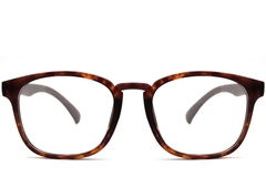 Gafas rectangulares de carey TR90 #BS1013-0003