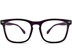 Gafas rectangulares TR90 moradas #BS1013-0005