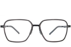 Gafas rectangulares de titanio gris #BS1013-0020