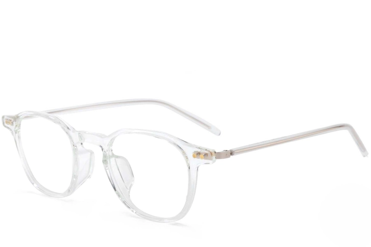 Rectangular Transparent TR90 Glasses #BS1025-0002