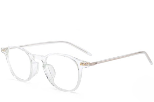 Rectangular Transparent TR90 Glasses #BS1025-0002