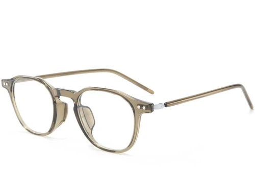 Lunettes rectangulaires vertes TR90 #BS1025-0005