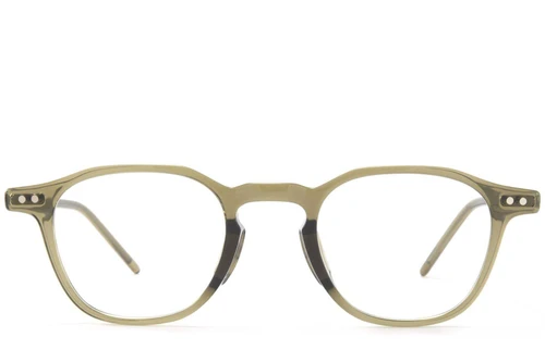 Lunettes rectangulaires vertes TR90 #BS1025-0005