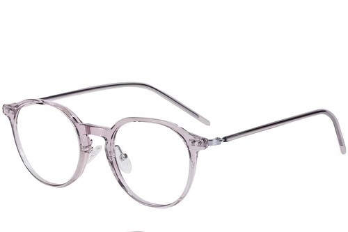 Oval Purple TR90 Glasses #BS1025-0010