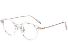 Oval Transparent TR90 Glasses #BS1025-0014